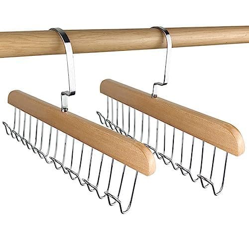 Kit 2 Cabides U Branco – Organize Acessórios Sem Bagunça no Seu Guarda-Roupa