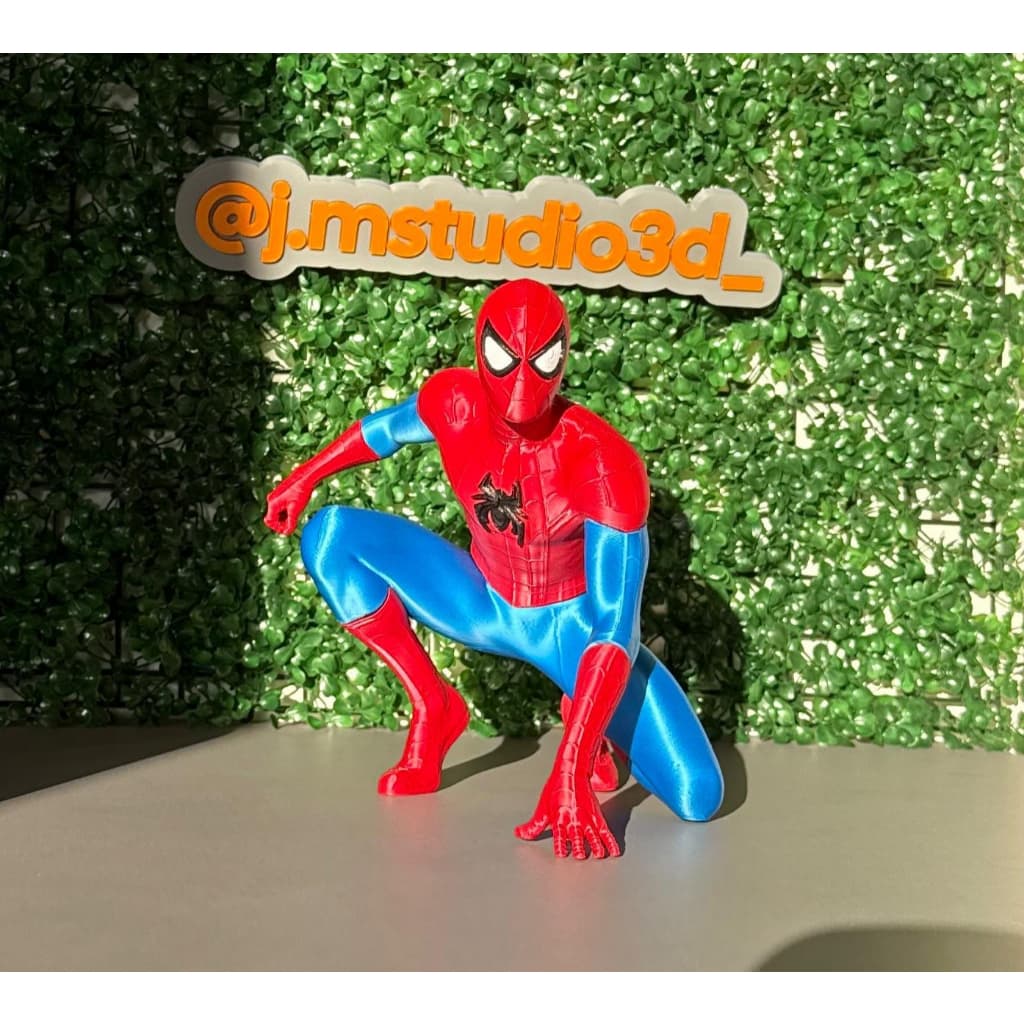 Boneco Decorativo Homem-Aranha – Impressão 3D