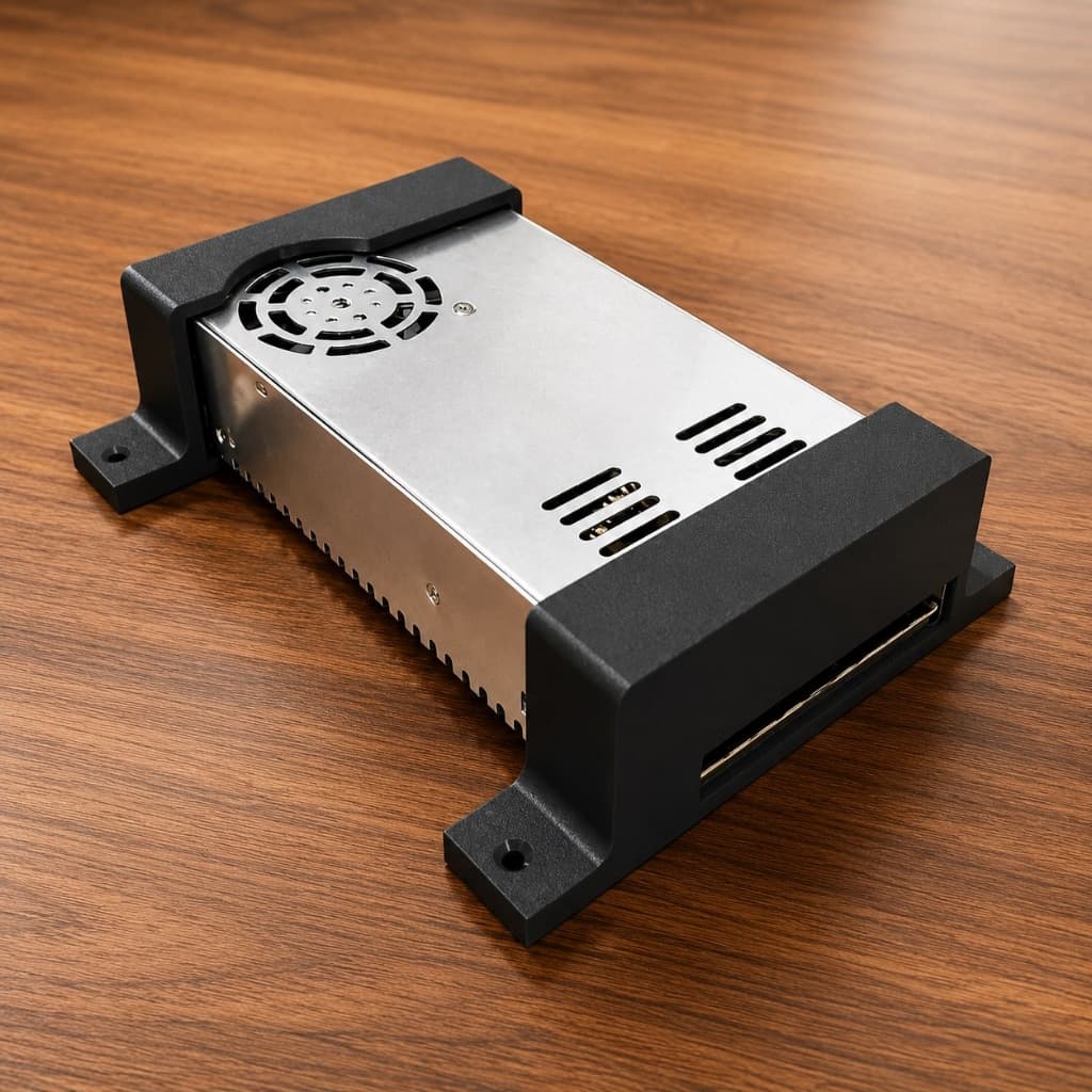 Suporte para Fonte Chaveada 12V 24V Organizador