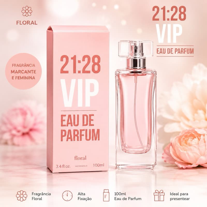 Perfume feminino 21:28  (inspirado no 212 feminino )alta  fixação a base de óleo 100ml