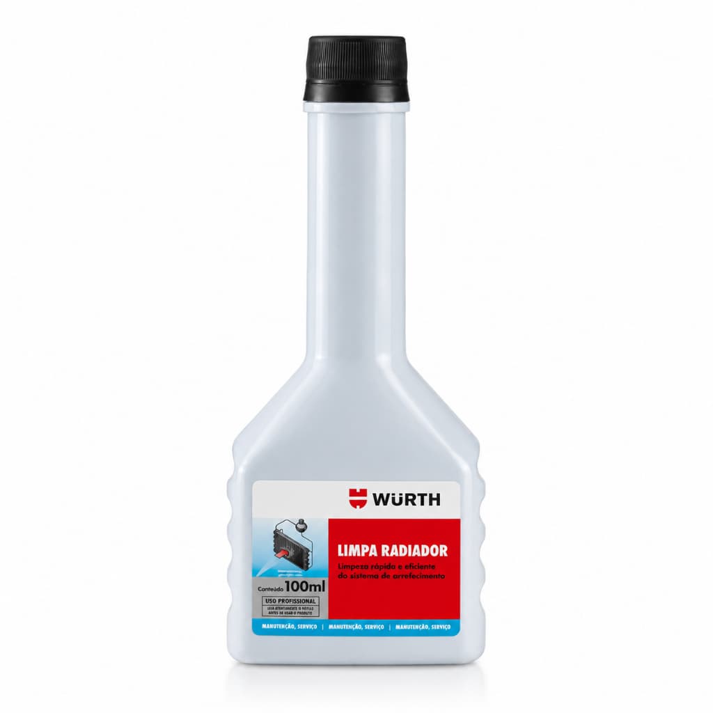 Limpa Radiador Wurth 250ml Remove Ferrugem Incrustações