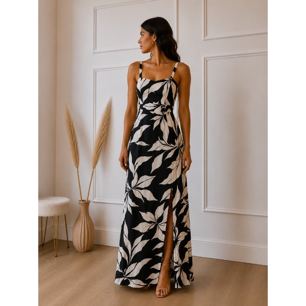 VESTIDO FEMININO VISCOLINHO LONGO E LINDO ATEMPORAL 2026