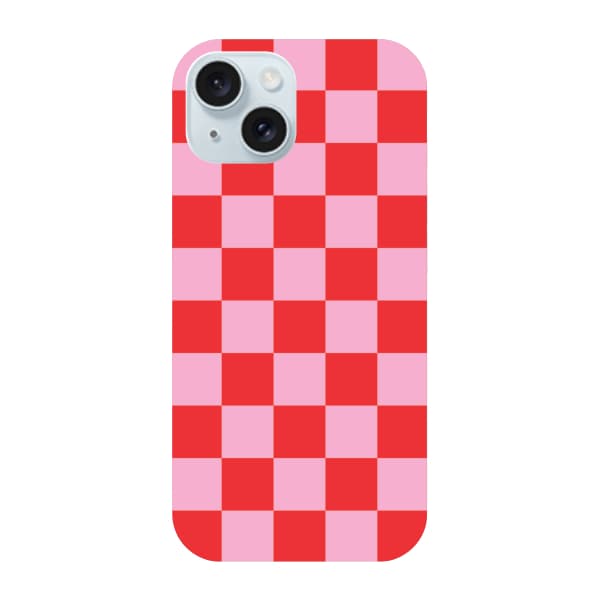 Capinha para iPhone 15 Anti Impacto Fashion - QUADRICULADA COLOR MIX
