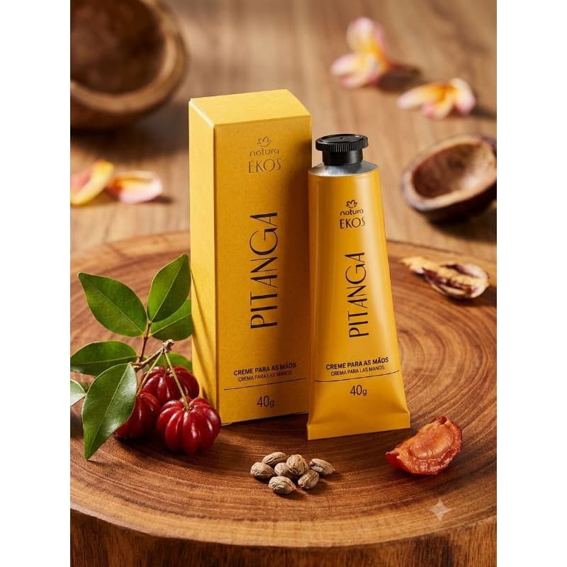 Creme  Hidratante Para Mãos Natura Ekos Pitanga 40g.