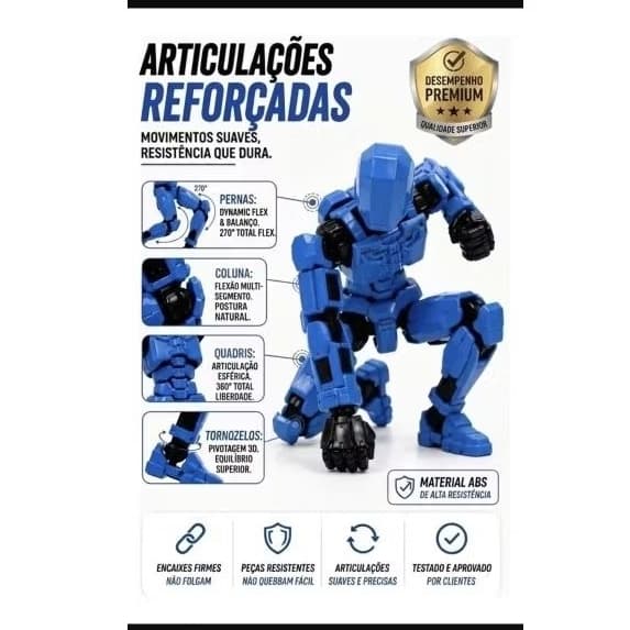 Boneco Articulado Dummy 13 Articulado Brinquedo Colecionável Action Figure Presente para Criança