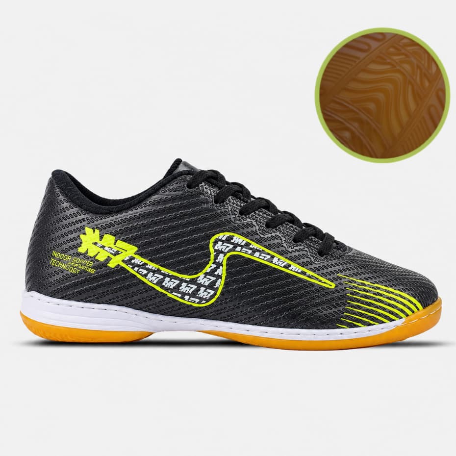 Chuteira Futsal M7 Numeração Especial 44 45 46 | Leve e Resistente