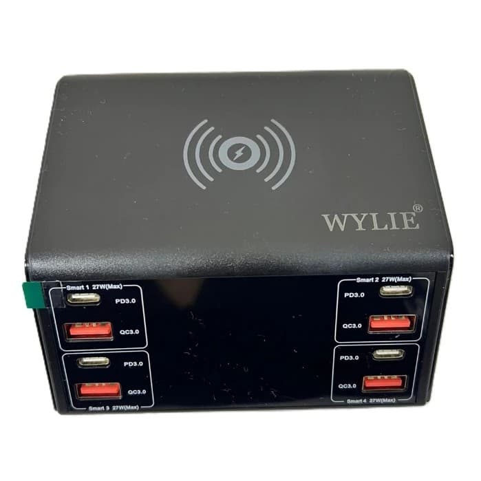 Carregador USB Charge Com indução 100W WYLIE WL-838W.