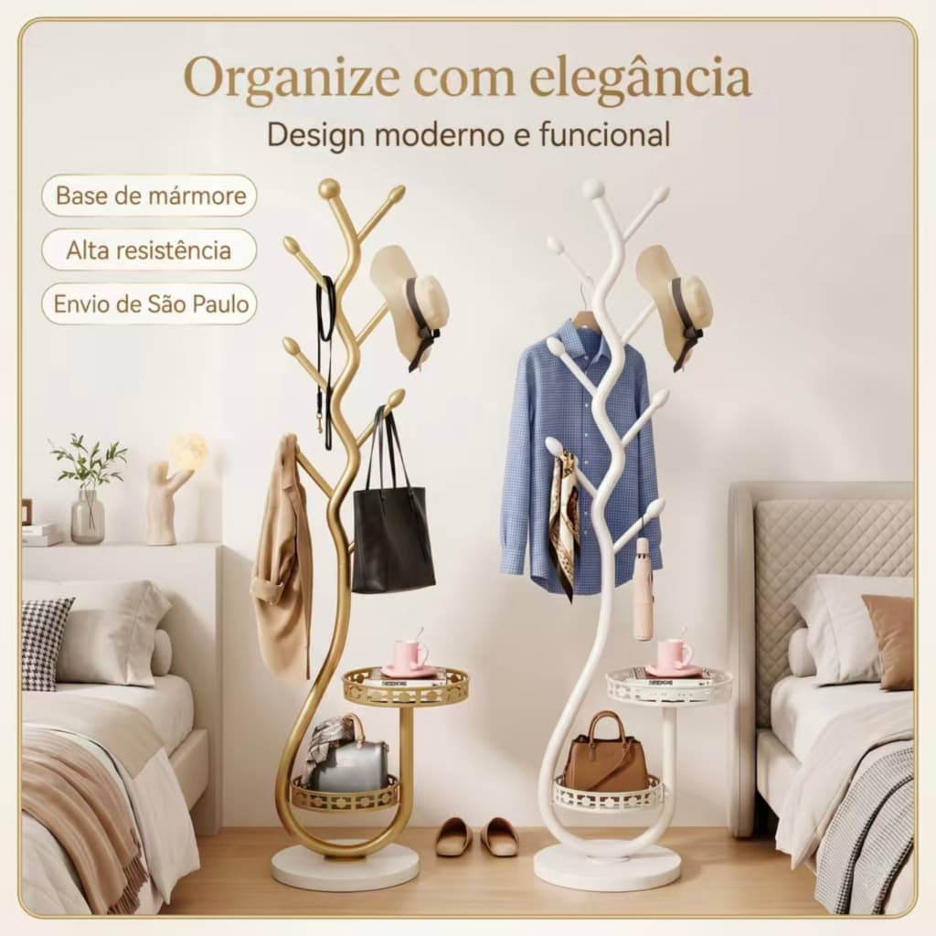Cabide De Chão , Rack De Armazenamento De Quarto De Entrada De Espaço Pequeno