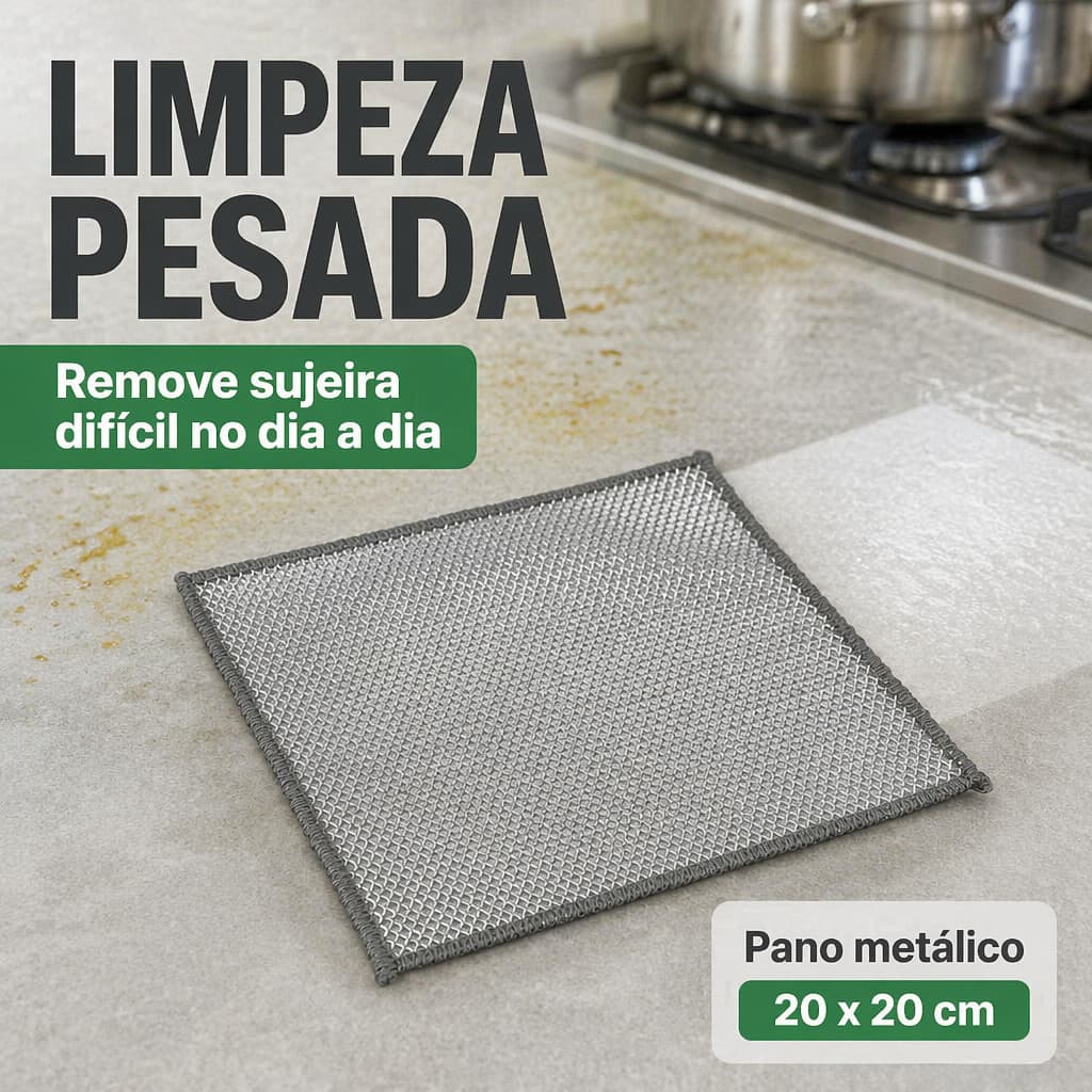 10/20/50pcs Pano de Limpeza em Malha Metálica – Para Fogão, Panela e Pia, Seguro para Antiaderentes, Reutilizável