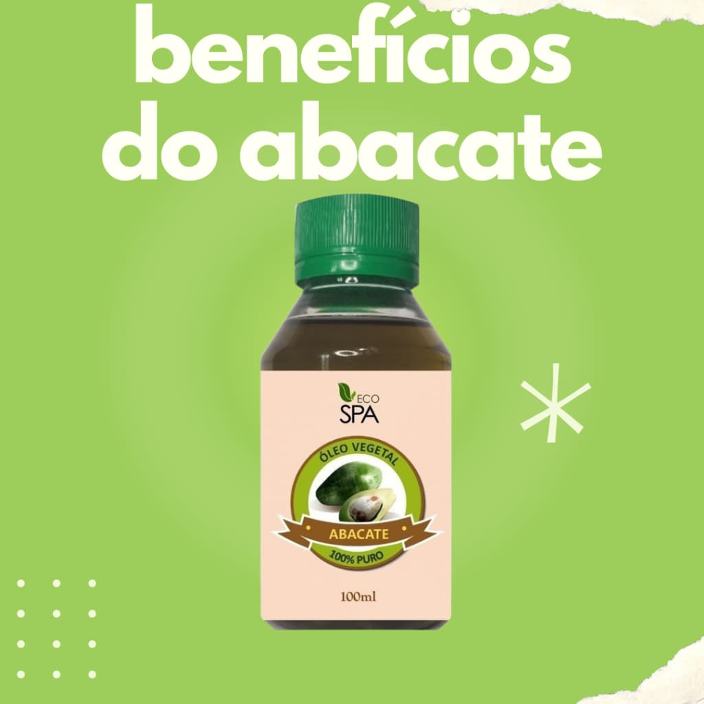 Óleo Vegetal De Abacate 100% Puro - 100ml