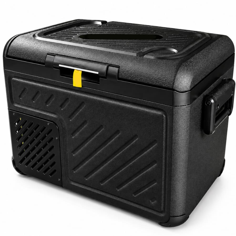 Geladeira Portátil 25L Compressor 12V 24V 110V 220V Camping Carro