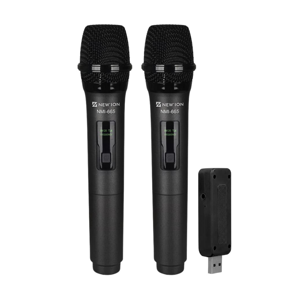 Microfones Universal Sem Fio Profissional Digital | Karaokê - Shows - Musicas