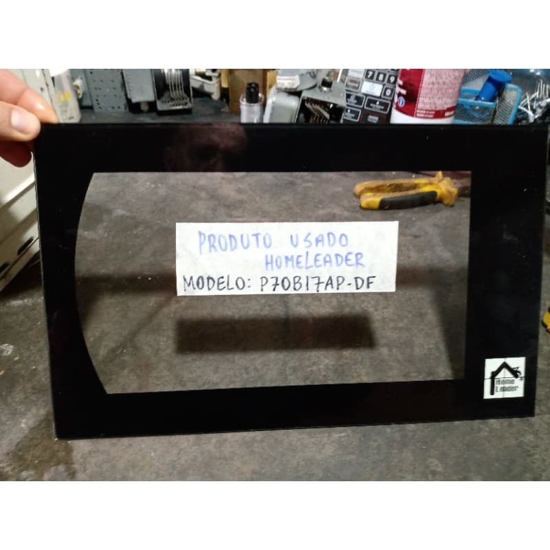 Vidro para Porta Microondas HomeLeader P70B17AP-DF (LER DESCRIÇÃO)