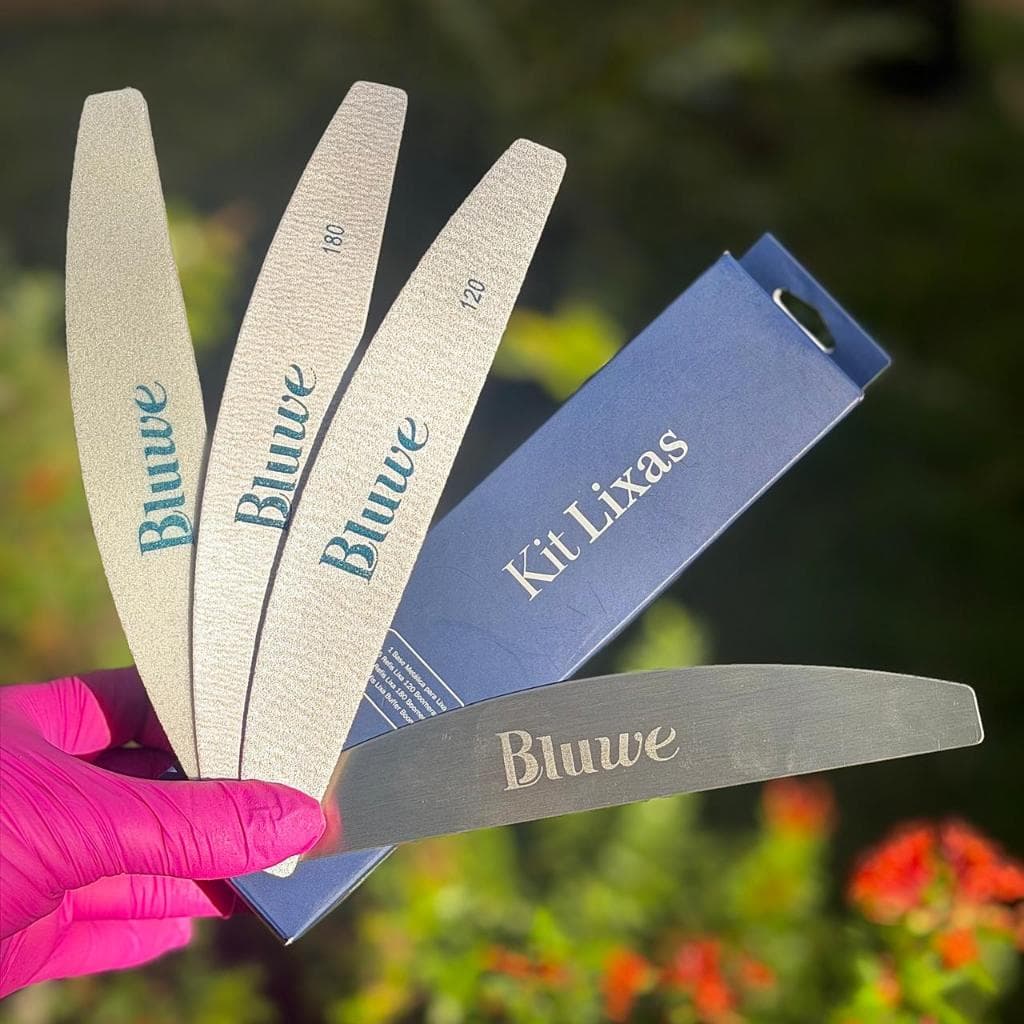 Kits de Lixa de Unhas Bluwe - ESCOLHA O SEU