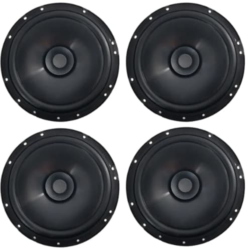 Kit 4 Alto Auto Falantes Bomber BBR 6 Polegadas Boca 6x6 220w rms VÁRIOS CARROS