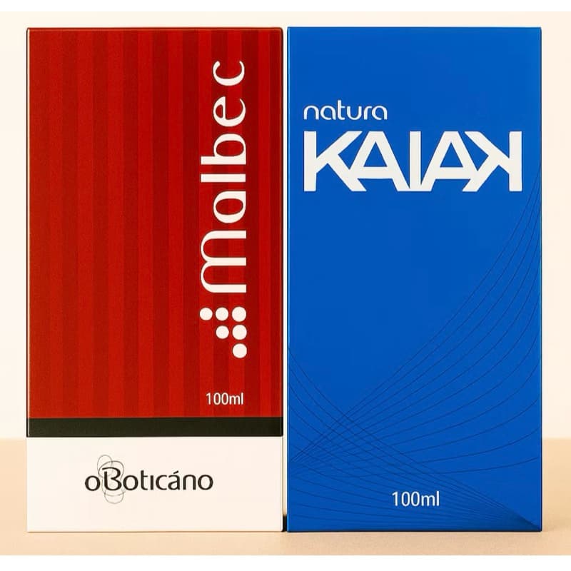 Kit 2 perfumes masculino 100ml cada