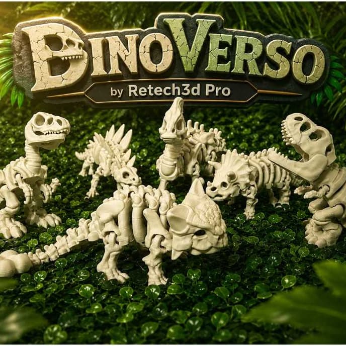 Dinossauros Articulados Colecionáveis Réplicas de Esqueletos Fósseis Decoração Geek Presente