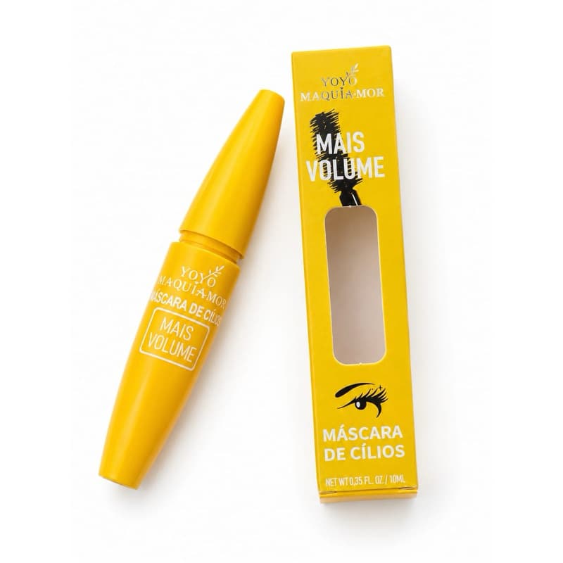 Rímel Yoyo Máscara de Cílios Colossal Ultra Volume - Cílios Longos, Curvados e com Volume Intenso