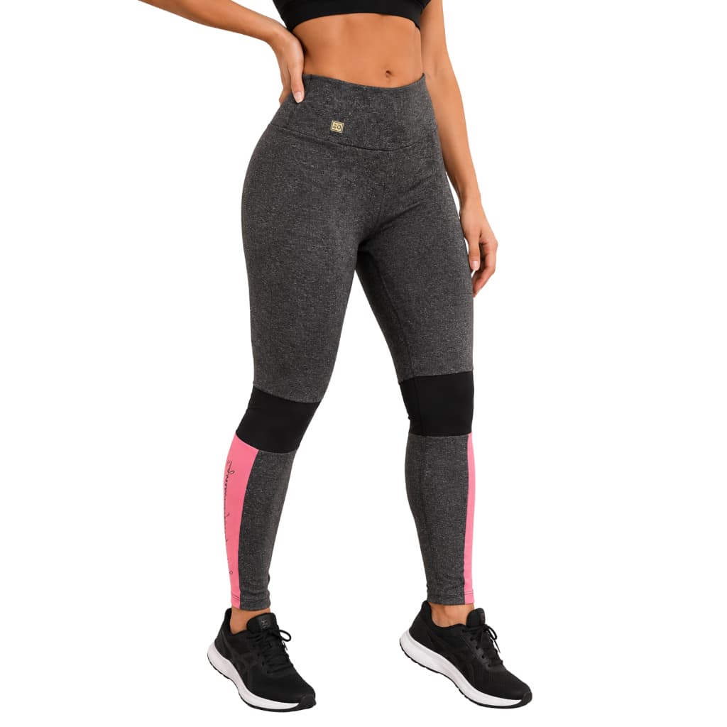 Legging Premium Cintura Alta Com Detalhes