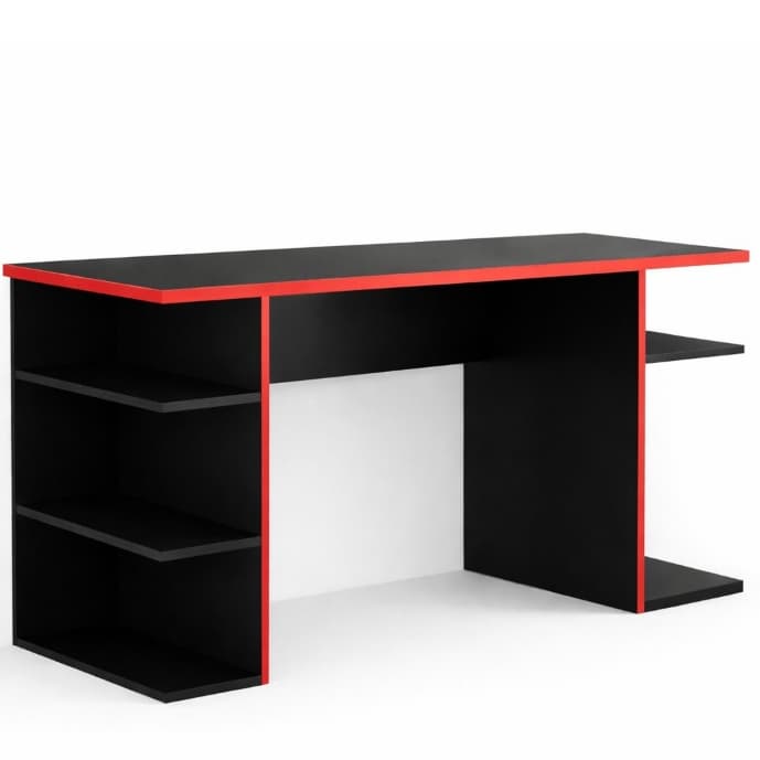 OFERTA Mesa Gamer Escrivaninha Jogos Pc Multiuso Quarto Organizador Escritório Computador Notbook