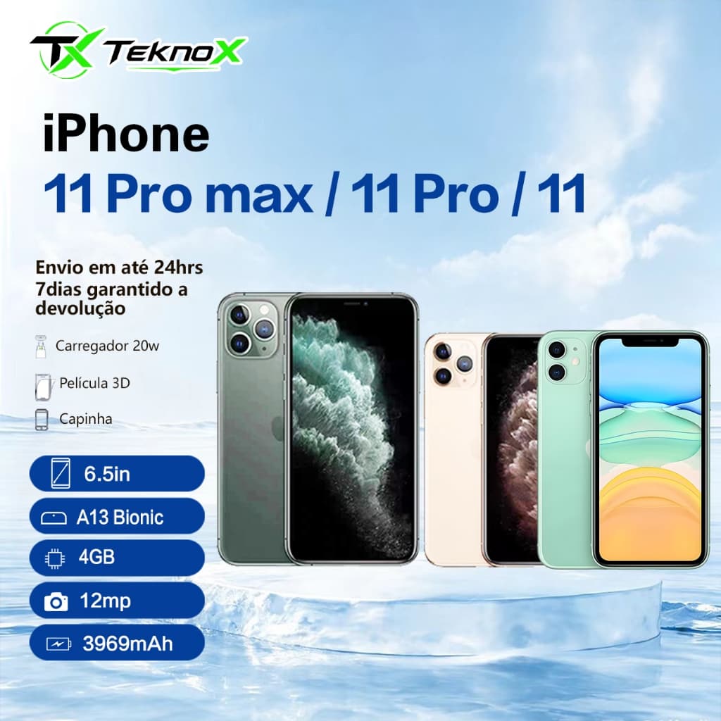 iPhone 11/11 Pro/ 11 Pro Max 64GB/128GB/256 Gb