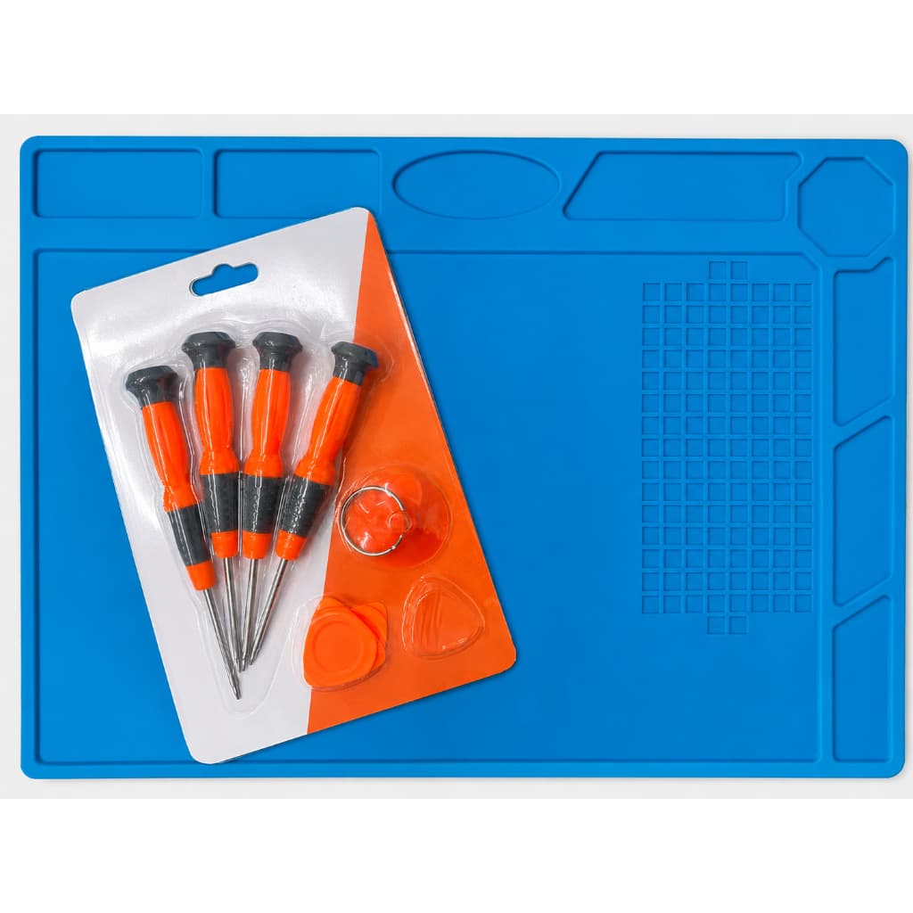 Kit Assistência Técnica: Ferramentas Abertura + Manta Antiestática