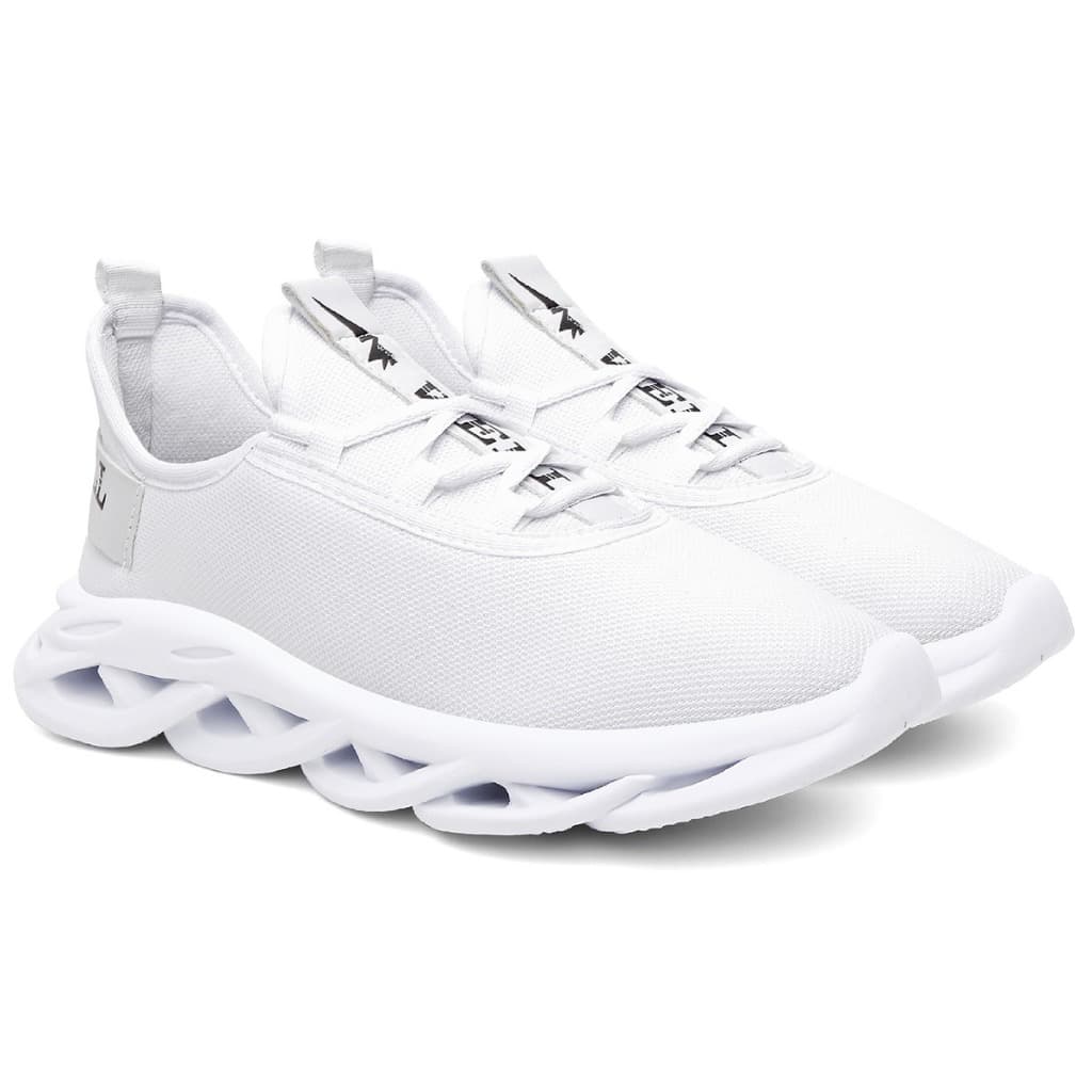 Tênis Estiloso Masculino Passeio Treino Trabalho Esportivo Confortável Flexível Adulto Leve Macio Tendencia Moda Dia Dia