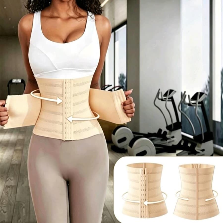 Strap Elástico Modelador Redutor De Compressão Afina Cintura 2561