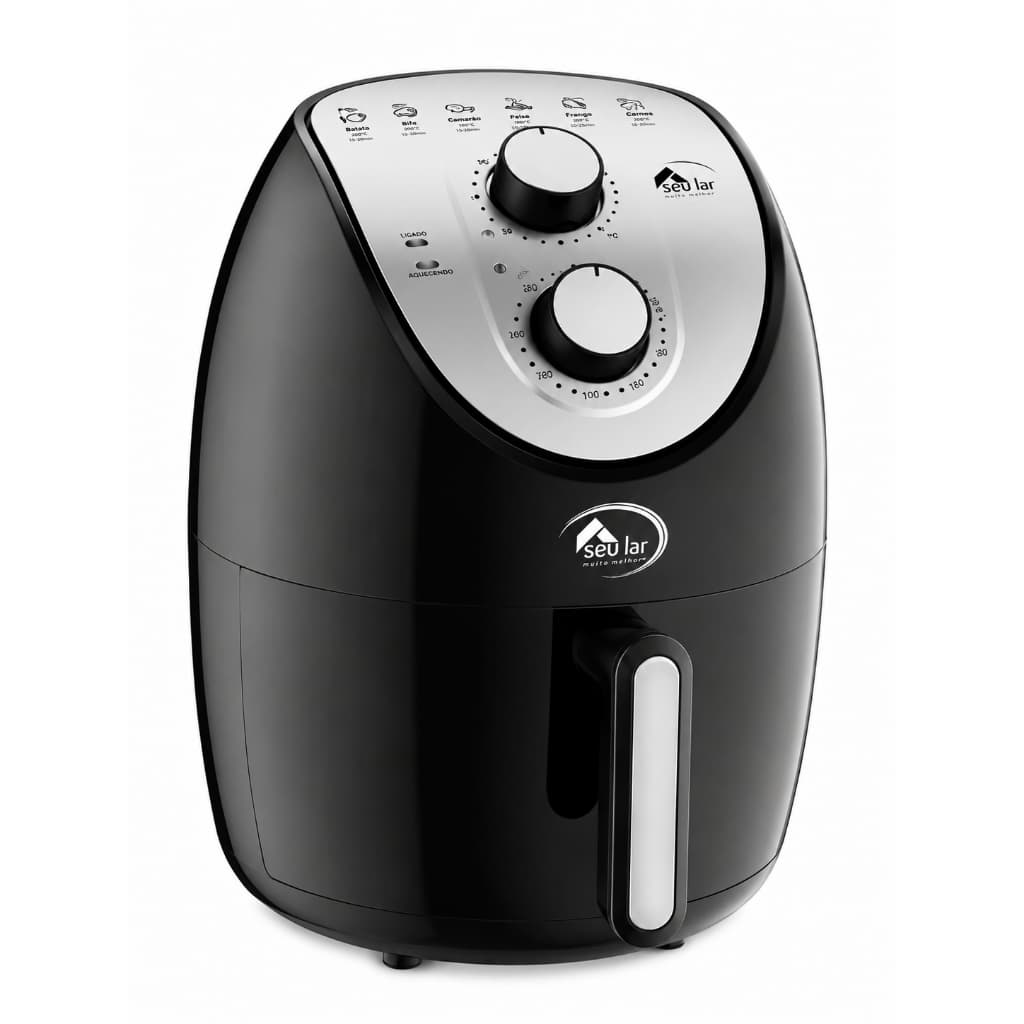 Air Fryer 3,5l - Fritadeira Elétrica Sem Óleo - 127v Seu Lar