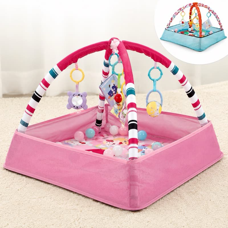 Tapete Interativo Para Atividades Infantis Com Piscina de Bolinhas Snel Home