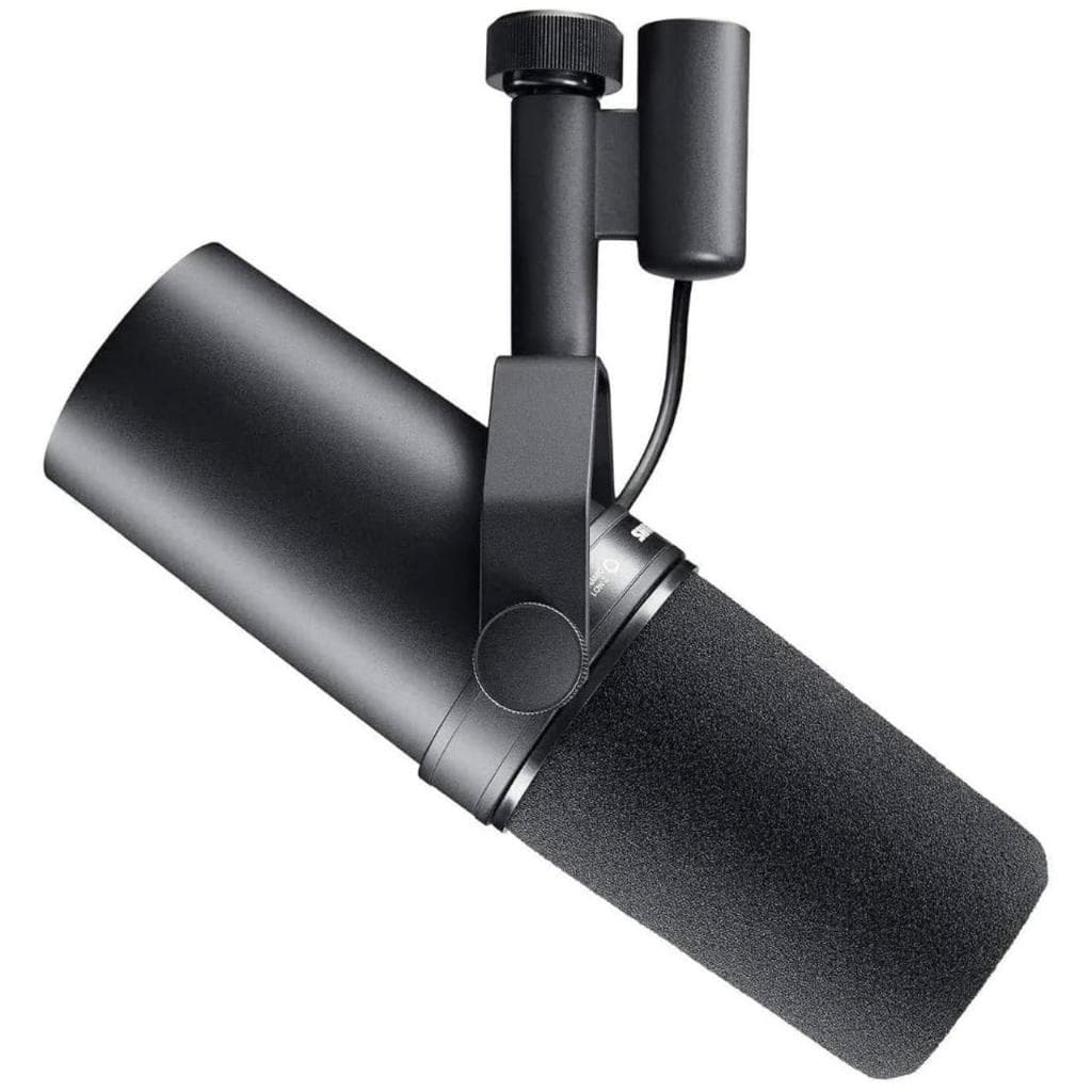 MICROFONE SHURE SM7B DINÂMICO CARDIÓDE PARA ESTÚDIO.
