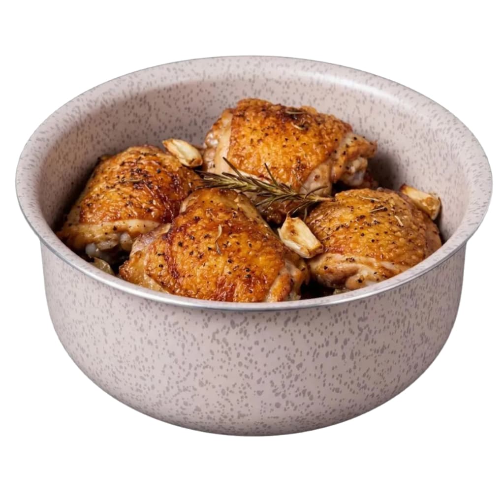 Forma para Air Fryer Ceramic Life Bakeware Brinox Vanilla Ø16 cm