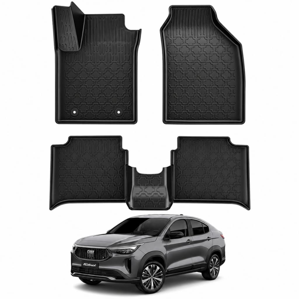 Tapete Bandeja FastBack 5 Peças Tpe Flexível 2022/2026