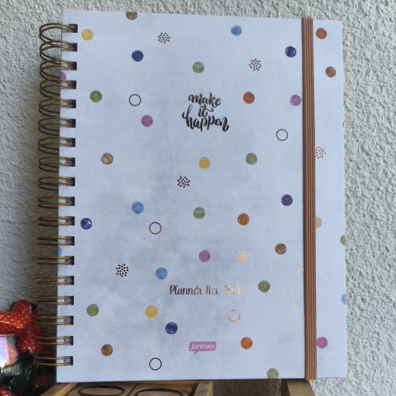 Agenda Planner NEO Capa Dura 160 Páginas 175X242 La Creme - 1 Unidade