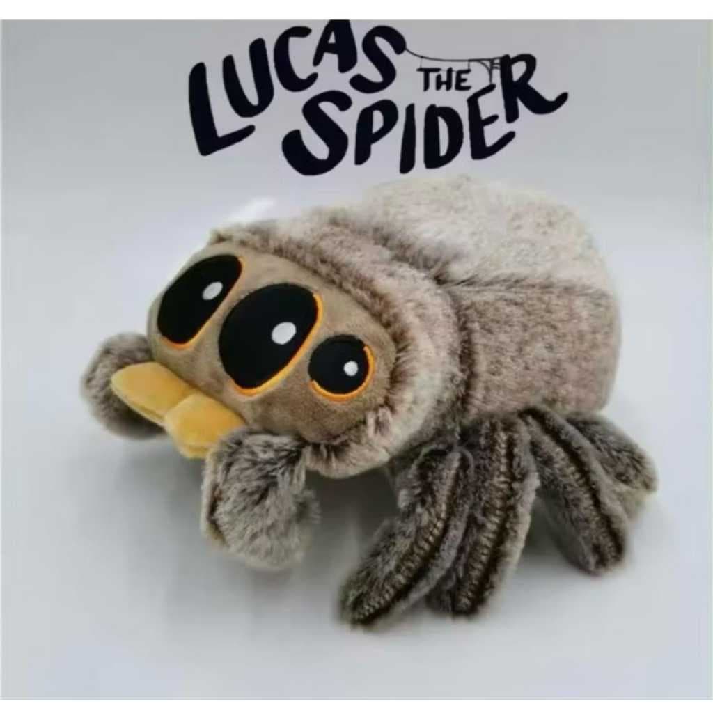 Boneco Pelúcia Colecionável Almofada Lucas Spider Aranha Mosca Findley Brinquedo Macio Fofo Plush