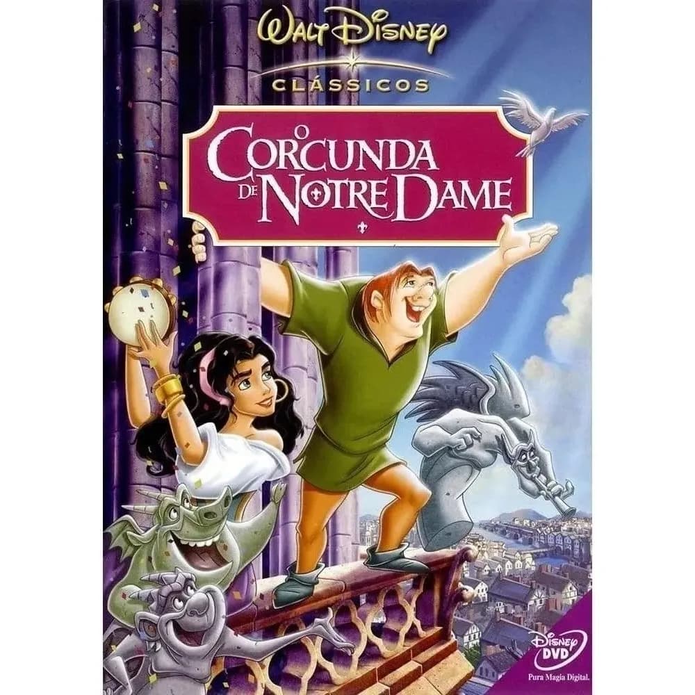 Dvd Corcunda de notre dame original lacrado top