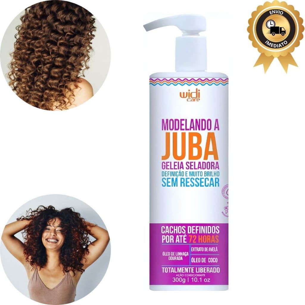 Widi Care Geleia Seladora Modelando A Juba 300g