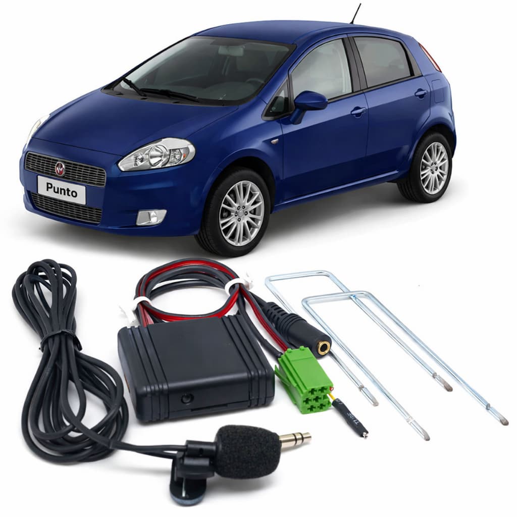 Bluetooth do rádio original FIAT Punto 2011 até 2017 som musica e chamadas