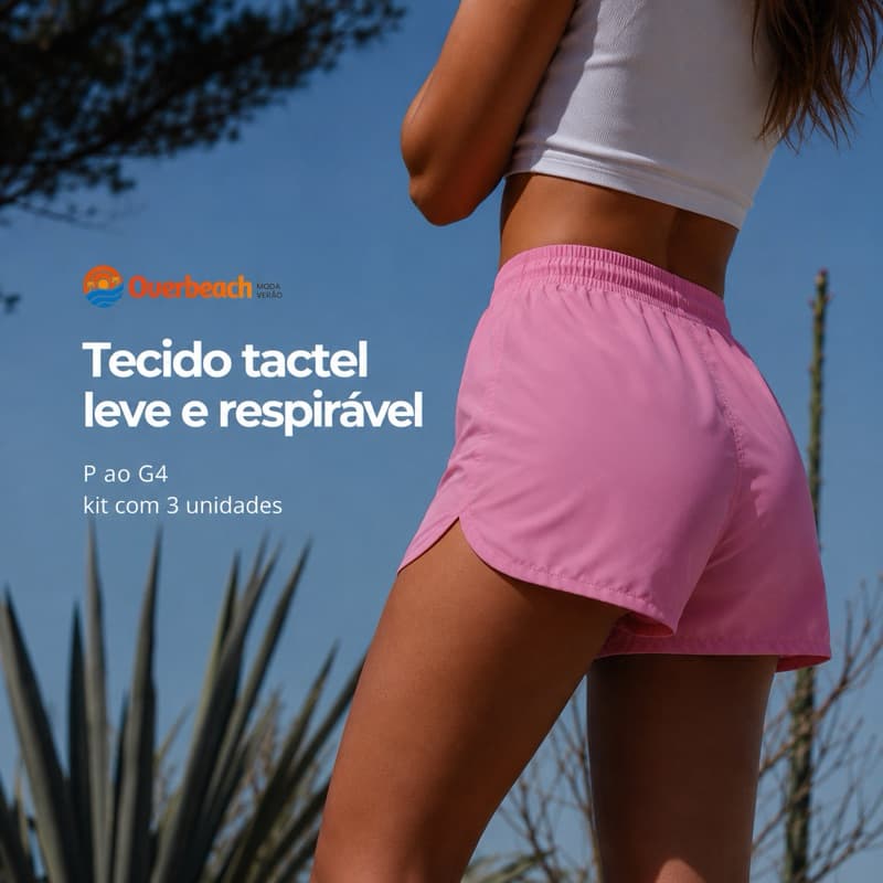 Short Feminino Plus Size Kit 3 P ao G4 | Roupa de Academia Feminina Short de Academia Feminino Kit Short Feminino