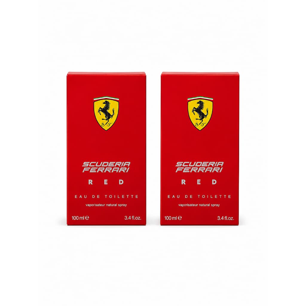 02 Ferrari Red Perfume Masculino 100 Ml