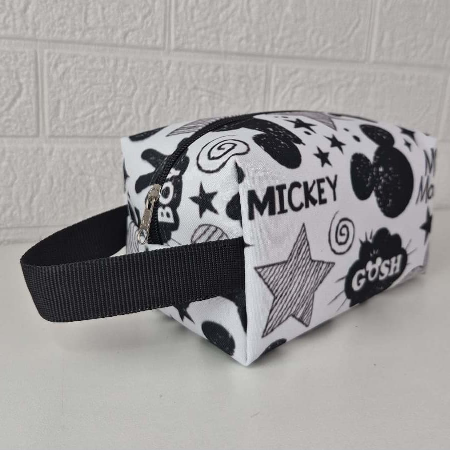 Necessaire Box Feminina Estampada -  Maquiagem, Bolsa Viagem Presente