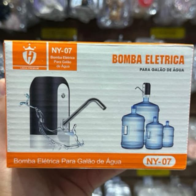 Bomba Elétrica de Galão Universal com Carregamento USB