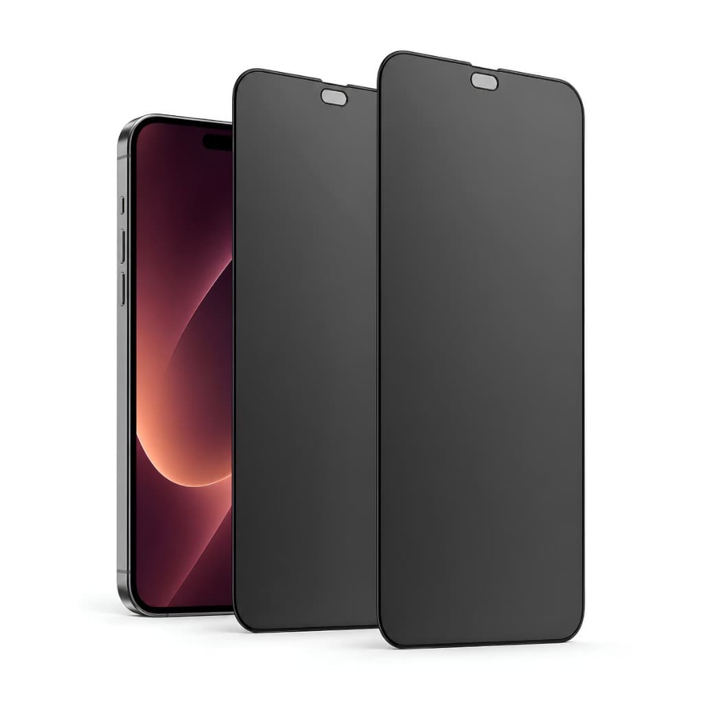 Kit 2 Pelicula P iPhone Cerâmica Privacidade Fosca 11 Ao 17e