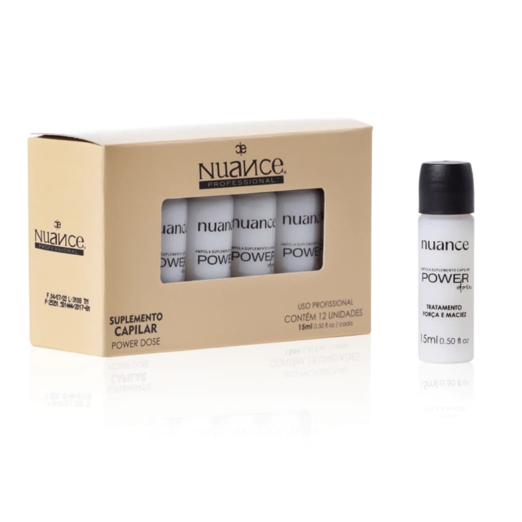 Ampola Nuance Power Dose 15ml Tratamento Força e Maciez