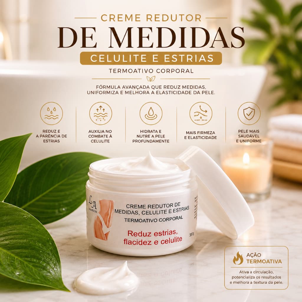 Creme AntiEstrias Removedor de Estrias 300g