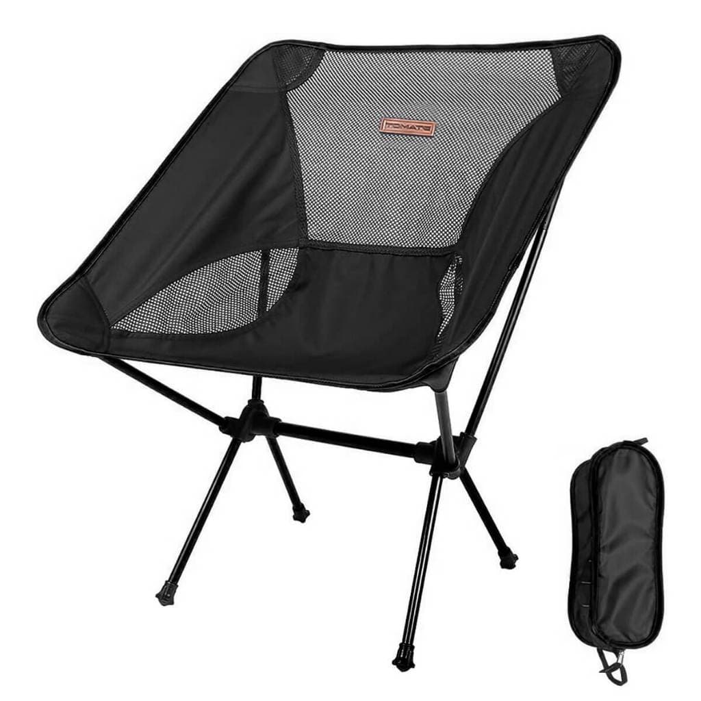 Cadeira Dobrável Portátil Acompamento Pesca Camping Pscina Jardim 140kg