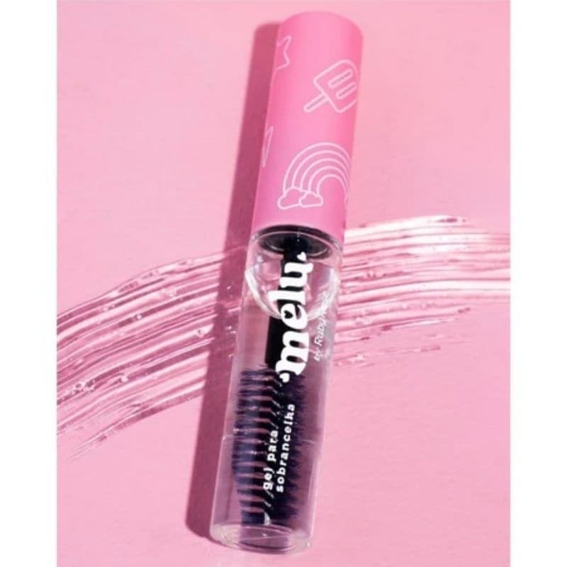 Gel para Sobrancelhas Incolor Melu – Alta Fixação, Textura Leve, Acabamento Natural e Longa Duração