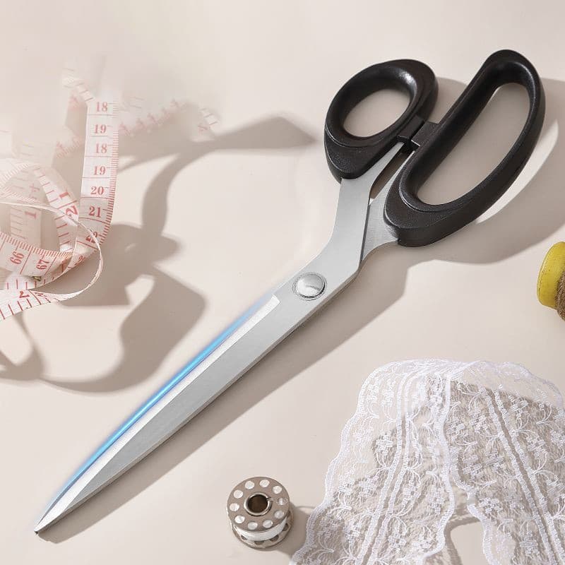 Tesoura Multiuso 24cm Aço Inox Corte Preciso para Tecido Papel Costura e Artesanato