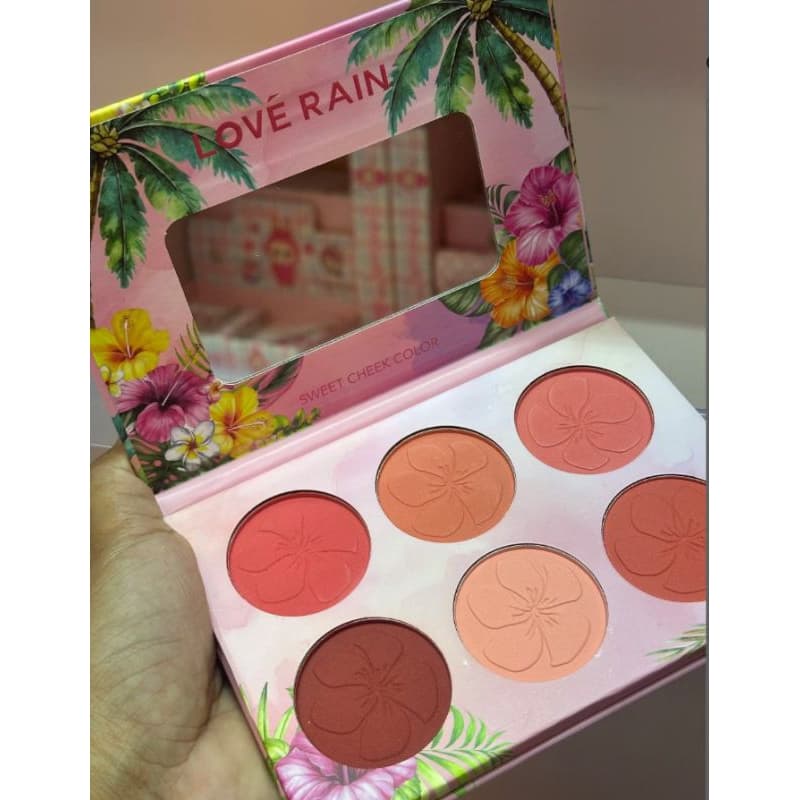 Paleta blush Love Rain