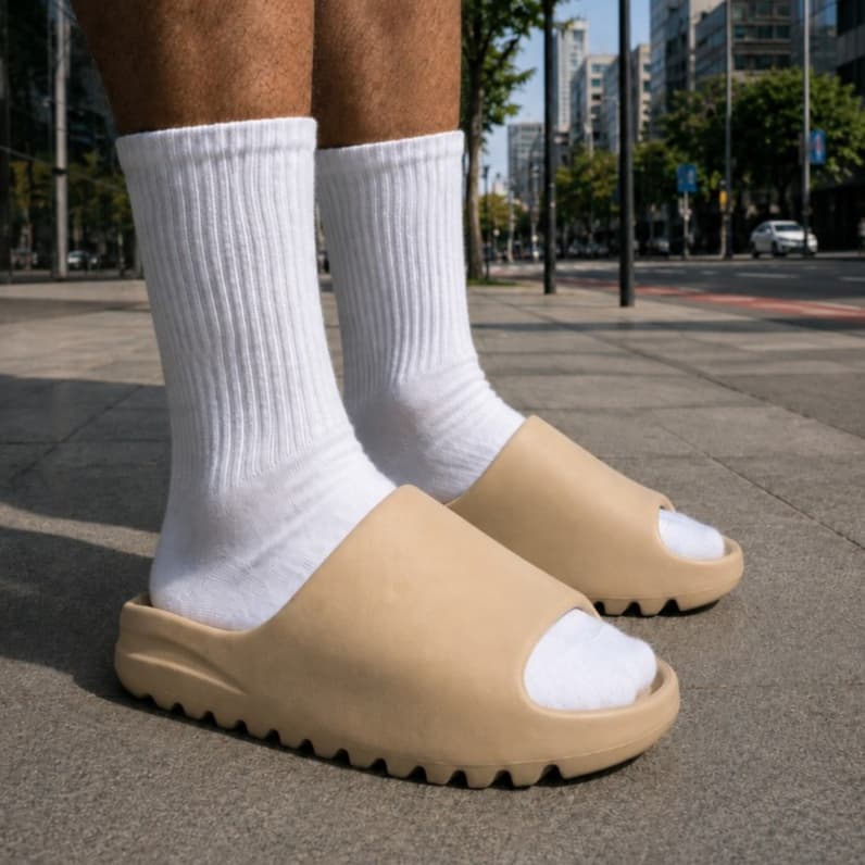 Chinelo Slide Confortável para Praia Piscina e Dia a Dia Nuvem Unissex